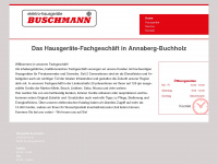 hausgeraete-buschmann.de Webseite Vorschau