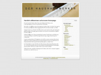 haushandwerker-bremen.de Webseite Vorschau