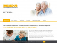 hauskrankenpflege-baerbel-hegedues.de Webseite Vorschau