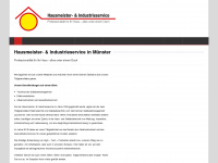 hausmeister-industrieservice.de Webseite Vorschau