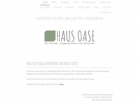 hausoase.ch Webseite Vorschau