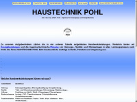 haustechnikpohl.de Webseite Vorschau