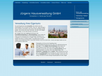 hausverwaltung-juergens.de Webseite Vorschau