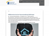 hausverwaltung-kahlmeyer.de Webseite Vorschau