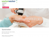 hautaerzte-wacker.de