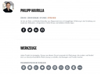 havrilla.ch Webseite Vorschau