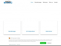 haza.ch Webseite Vorschau