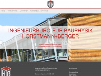 hb-bauphysik.de Webseite Vorschau