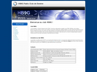 hb9g.ch Webseite Vorschau