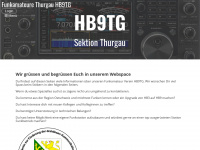 hb9tg.ch Webseite Vorschau