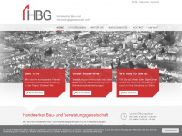 hbg-hausverwaltung.de Webseite Vorschau