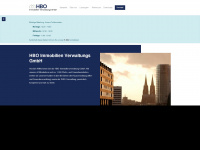 hbo-immobilien.de Webseite Vorschau