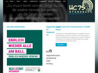 hc-75.de Webseite Vorschau
