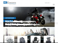 hc-concepts.at Webseite Vorschau