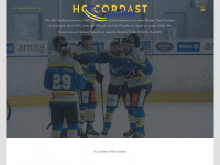 hccordast.ch Webseite Vorschau