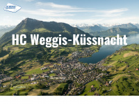 hcweggis.ch Webseite Vorschau