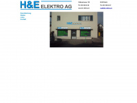 he-elektro.ch Webseite Vorschau