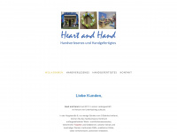 heartandhand.de Webseite Vorschau