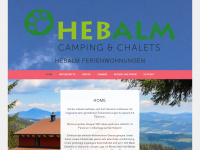 hebalm-ferienwohnungen.at Webseite Vorschau