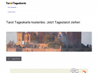 tarot-tageskarte.de Webseite Vorschau