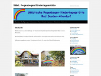 kita-regenbogen-bsa.de Webseite Vorschau