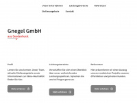 gnegel.net Webseite Vorschau