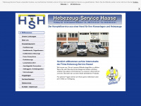 hebezeug-service-haase.de Webseite Vorschau