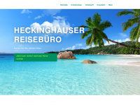 heckinghauser-reisebuero.de Webseite Vorschau