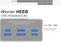 heeb-cnc.ch Webseite Vorschau