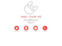 heeb-elektro.ch Webseite Vorschau