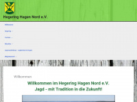 hegering-hagen-nord.de Webseite Vorschau