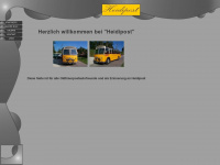 heidipost.ch Webseite Vorschau