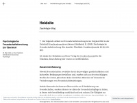 heidsite.de Webseite Vorschau