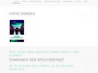 heike-denzau.de Webseite Vorschau