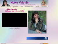 heike-valentin.de Webseite Vorschau