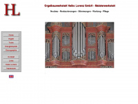 heiko-lorenz-orgelbau.de Webseite Vorschau