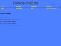 heikos-welt.de Webseite Vorschau