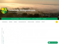 heiligenbrunn.at Webseite Vorschau