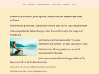 heilpraktikerin-bonn.de Webseite Vorschau