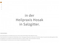 heilpraxis-hosak.de Webseite Vorschau