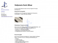 heilpraxis-karin-misar.de Webseite Vorschau
