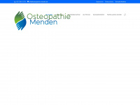 osteopathie-menden.de Webseite Vorschau