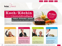 heima-menue.de Webseite Vorschau