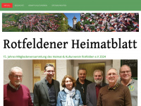 heimat-kultur-rotfelden.de Webseite Vorschau