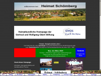 heimat-schoemberg.de Webseite Vorschau