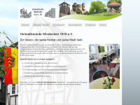heimatmuseum-windecken.de Webseite Vorschau