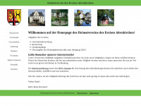 heimatverein-altenkirchen.de Webseite Vorschau