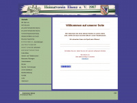 heimatverein-elsenz.de Webseite Vorschau