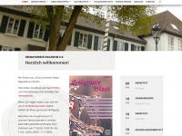 heimatverein-holzheim.de Webseite Vorschau