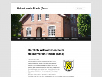 heimatverein-rhede-ems.de Webseite Vorschau